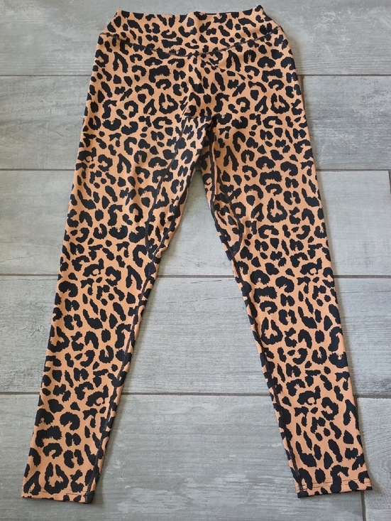 Balance Athletica Pants - NWOT Balance/Vitality King Cheetah Ascend Leggings - Black on Tan